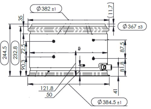 DPF for Cummins - Essential Range (Without Clamps/Gaskets)