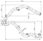Water Coolant Pipe for Volvo