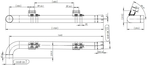 Pipe for Volvo