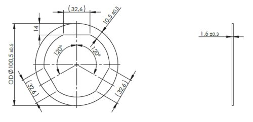 Gasket for DAF