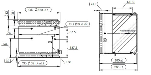 DPF for Cummins - Smart Range (Clamps/Gaskets included)