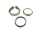 Exhaust Clamp & Gasket Kit for Freightliner, 4"