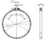 Exhaust Clamp for DAF