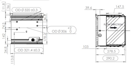 DPF for Cummins EPA17, SmartRange