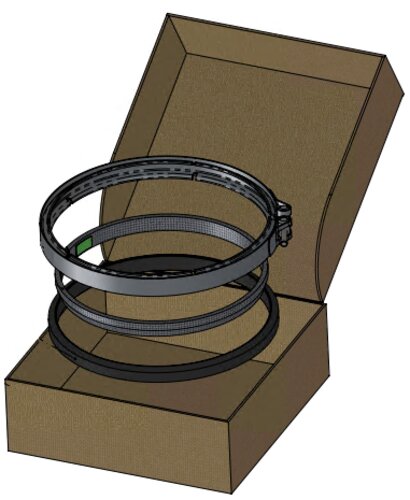 Clamp/Gasket Kit for MAN