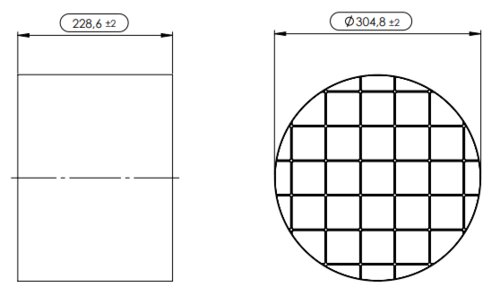 DPF Core for Volvo (8AI007)