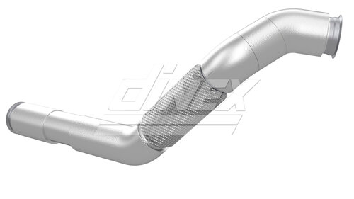 Pipe w. Bellow for Volvo