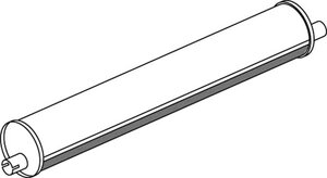 Silencer for Mercedes