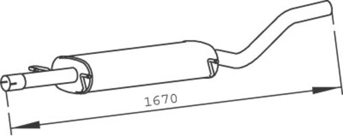 Silencer for Mercedes
