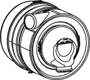 Silencer W. SCR for Scania