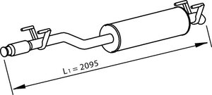 Silencer for Volkswagen