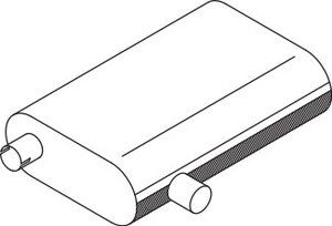 Silencer for Renault