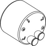 Silencer W. SCR for DAF