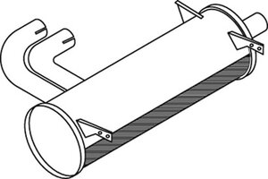 Silencer for Mercedes