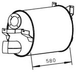 Silencer for Mercedes