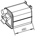 Silencer for Mercedes