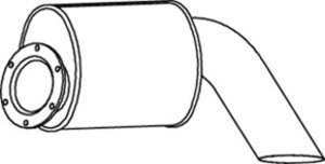 Silencer for Renault