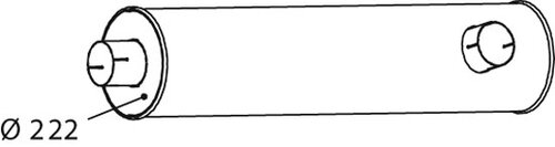 Silencer for Renault