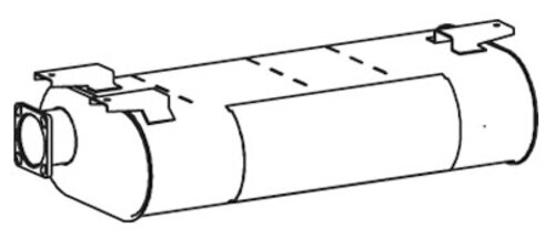 Silencer for Renault