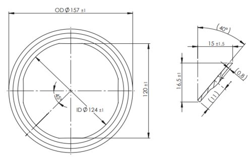 Exhaust Gasket for Cummins/Peterbilt/Volvo