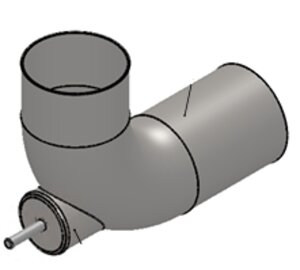 Pipe for Freightliner