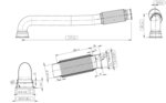 Pipe for Freightliner
