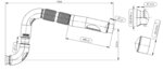 Pipe w. Flex for Mercedes