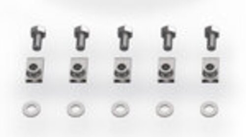 1-Box heat shield Nut,washer,bolt's Kit