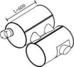 Silencer for Iveco