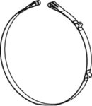 Clamp for Volvo/Renault