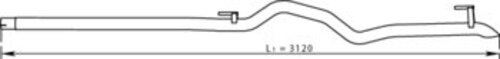 Pipe for Mercedes/Volkswagen