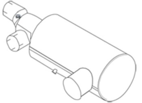 Silencer for MAN