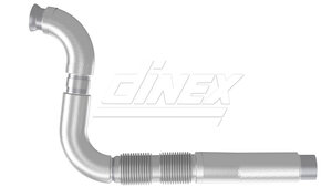Pipe w. Flex for Mercedes