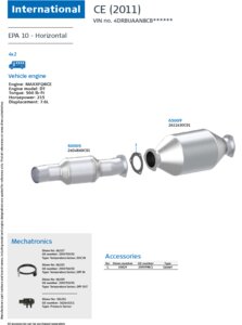 CE (2011) Horizontal for International, Engine: MAXXFORCE DT EPA10