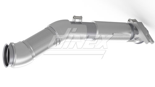 Pipe w. Flex for Scania
