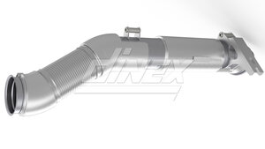 Pipe w. Flex for Scania