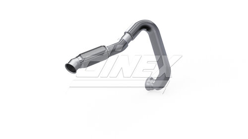Exhaust Pipe w. Bellow for International/Navistar