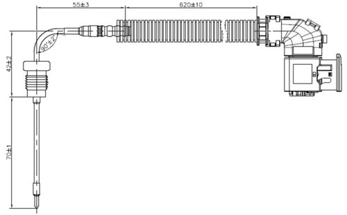 Temperature Sensor for Mercedes