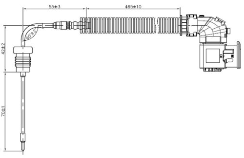 Temperature Sensor for Mercedes