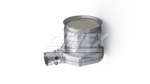 SCR 'Pancake' Outlet for Peterbilt