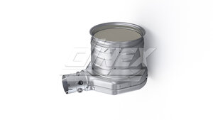 SCR 'Pancake' Outlet for Peterbilt