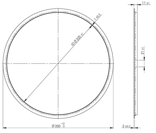 Gasket for MAN