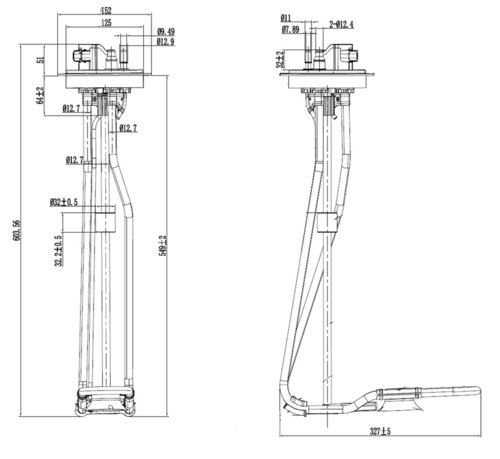 AdBlue® Level Sensor for Mercedes