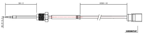 Temperature Sensor for Volvo
