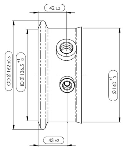 Bubble Tube Outlet for Volvo
