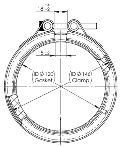 Clamp for Mercedes